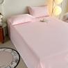 Buy cheap Customized Pure Cotton 60S 200TC Bed Linen Solid Color 133*72 Bed Sheet Set for Home Hotel from wholesalers