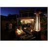 Buy cheap Outdoor 2270mmH stainless steel silver mushroom gas heater backyard creations patio heater from wholesalers