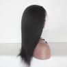 Buy cheap Yaki style 130% density full lace wig/ lace front wig remy human hair from wholesalers