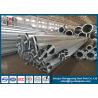 Buy cheap ISO 132kv 25FT Zinc Coating High Voltage Metal Electric Pole from wholesalers