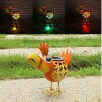 Buy cheap Metal Birds 7 Inch 6.2 Oz Animal Shaped Solar Garden Lights product