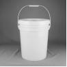 Buy cheap HDPE Lubricant Bucket Industrial Grade White PP 20L Capacity from wholesalers
