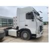 Buy cheap Double Axles Used 420HP 6X4 Sinotruk Howo Tractor Head Second Hand Truck from wholesalers