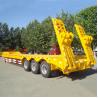 Buy cheap China New Tri Axle Low Loader Tractor Truck Trailer from wholesalers