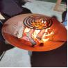Buy cheap Metal Stamping Firebowl Customized Steel Fire Pits Weather Resistance from wholesalers