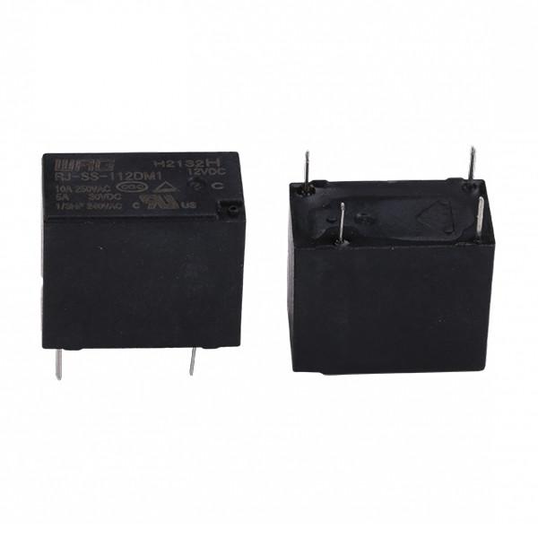 RJ-SS-112DM1 Automotive DC 12V SPST Relay 10 Amp 5 Amp Flux Resistance Class A
