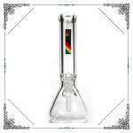 9MM Thick ZOB Glass Beaker Bong 12 Inches Glass Smoking Water Pipes With