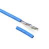 Buy cheap 100 Foot FTP Cat6A Cable Blue Color For Digital Communication 30 Voltage from wholesalers