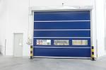 3 Phrase Exterior High Speed Roll Up Door AC 220V - 240V Colorful Plastic