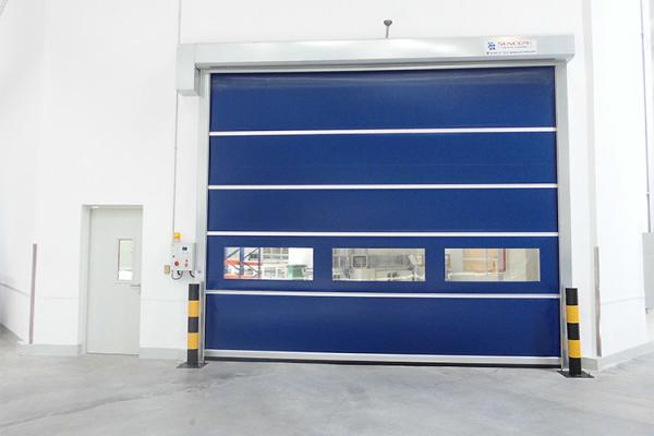 Buy cheap Warehouse Fast Acting PVC Door High Speed Roll Up Door With High frequency Motor from wholesalers