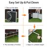 Buy cheap Outdoor Garden Bar Bistro Cafe Patio Party Portable Collapsible Metal Beer Pong Table from wholesalers