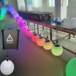 Customized Kinetic LED Light Ball RGB Colorful with Aluminum Alloy Material
