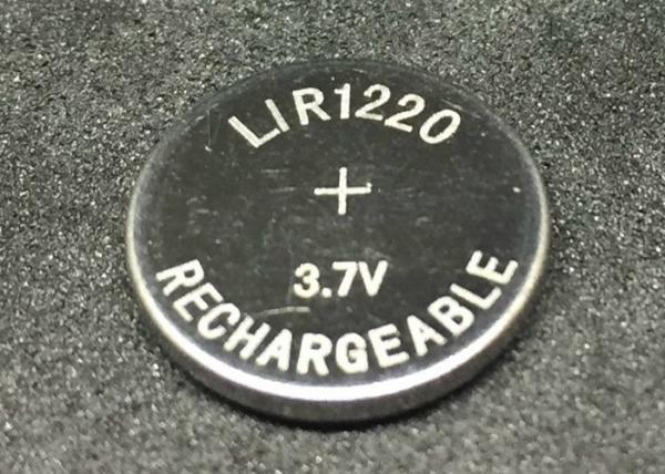 Buy cheap Eco Friendly Li Ion Button Battery LIR1220 7mAh Lithium Ion Coin Cell from wholesalers