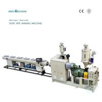 Buy cheap Dia:20-110mm HDPE Pipe Extrusion Machine Line (ABA 3-layers) product