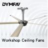 Buy cheap 3.6m 0.7kw High Efficiency Workshop Ceiling Fans HVLS commercial ceiling fans from wholesalers