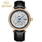 KINYUED simple fashion waterproof manufacturer watches custom logo mechanical
