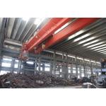 SGY Double Girder 75 Ton Overhead Crane With Electric Magnet Hoist