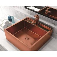 Buy cheap 20 Inch Stainless Steel Vessel Sinks , Bathroom Sink Vanity Unit With Pop - Up product