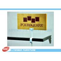 Buy cheap Exquisite Printing logo MDF Wood Display Stand Accessory Melamine Finished product
