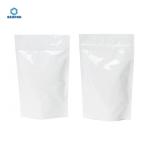 Stock Plastic Aluminum Foil Zipper Resealable Stand Up Pouches