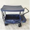 Buy cheap Collapsible Camping Cart Beach Trolley Cart With Roof Dollies Folding Wagon from wholesalers