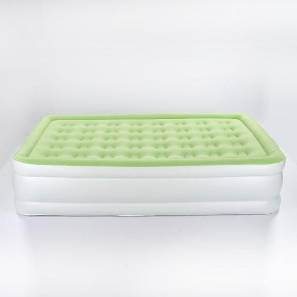 Buy cheap hot selling custmozied color logo Durable Automatic Electric Inflation air mattress from wholesalers