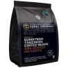 Buy cheap Stand Up Matte printing Mylar Open Top Side Gusset Valve Bag For Coffee Bean Bag Aluminum Foil Bellow Pocket from wholesalers