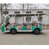 Buy cheap 60V battery operated electric shuttle bus China factory supply cheap price electric sightseeing car for sale from wholesalers
