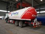 Sinotruk LP Gas Transport Truck , 34.5cbm Howo 15mt 18ton Propane Service Truck