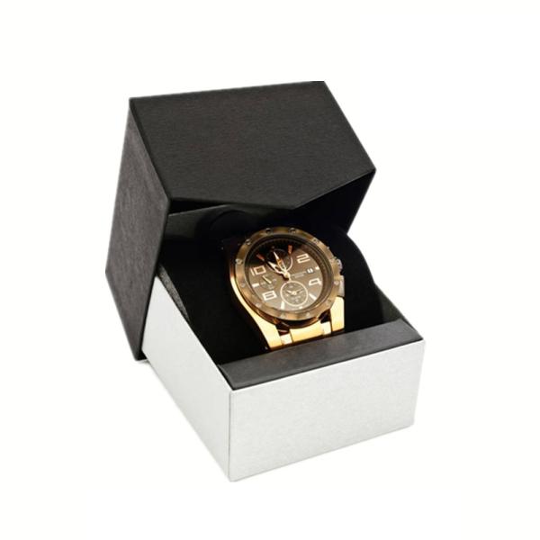 Buy cheap Small Cardboard Jewelry Boxes Packaging / Watch Packaging Box With Pillow from wholesalers