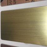 NO.3 NO.4 Hairline Stainless Steel Plate Thickness 0.4mm 0.5mm 0.6mm 0.8mm 1.0mm