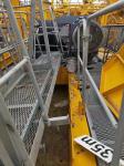 Zoomlion Tower Crane Wa7527-16 Yellow Maximum Lifting Weight 10t and 22 Years
