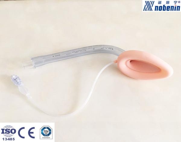 Buy cheap Solid Silicone Curved Laryngeal Mask Airway With PVC Tube / Silicone Cuff from wholesalers