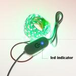 5V Stepless Touch Switch USB to Open Wires End on off Dimmer Cable for Led Strip