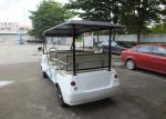Battery Powered Electric Shuttle Car 8 Seats For Real Estate / Tourist