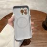 Buy cheap N52 Magnetic Magsafe Real Liquid Silicone Phone Case For IPhone 14 13 12 from wholesalers