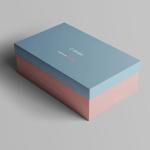 CMYK Color Cardboard Paper Gift Box For Shoes Cloth Packaging ODM