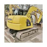 Good Health Komatsu PC70 Excavator 7 Ton Used from Japan Original with 34.5 KW