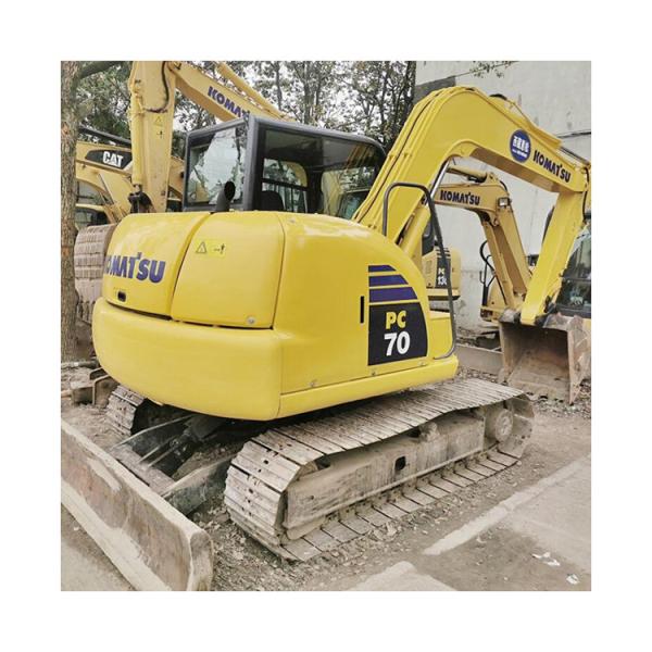 Good Health Komatsu PC70 Excavator 7 Ton Used from Japan Original with 34.5 KW