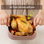 Air Fryer Silicone Pot Food Safe Reusable Air Fryer Silicone Basket