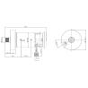 Buy cheap KG-5280 Treadmill Electric Motor 220v Dc Motor 1800W 4800rpm For Treadmill from wholesalers