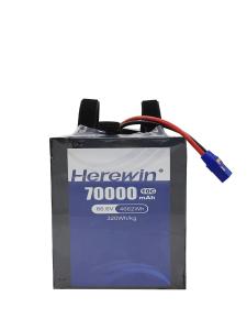 Wholesale Herewin Semi Solid Battery For Uav 18S 66.6V 70000mAh High Energy Density Battery from china suppliers
