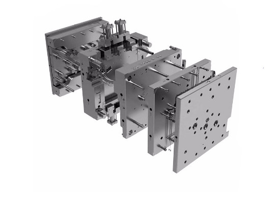 Concrete High Precision Injection Molding S136 Stainless 718H Fully Automatic Running