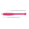Buy cheap Pink Disposable Manual Pen For Semi Permanent Makeup with Flaecible Blades from wholesalers