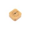 Buy cheap Silent Digital Table Square Wood Clock , Beech Wood Bedroom Desk Clock from wholesalers