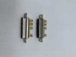 Automotive D SUB Power Connector 9W4 Female Solder Brass C3604 For Cable