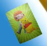 PLASTIC LENTICULAR Fashion style 3d picture mobile flip cover for iphone 3d