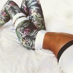 Running Fitness Women Push Up Leggings , Full Length compression Workout Pants