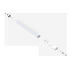 40W 4FT LED Tri Proof Light IP66 Parking Lot Tube High Efficiency For Exhibition