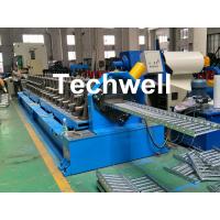 Buy cheap 90mm Shaft Diameter Cable Tray Roll Forming Machine With 3.0kw Servo Feeding product